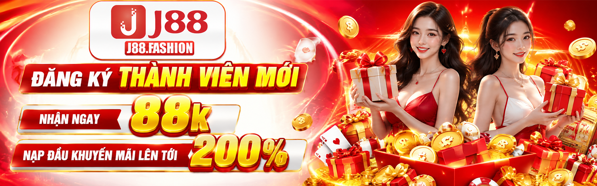 J88 đăng ký thành viên mới nhận ngay 88k