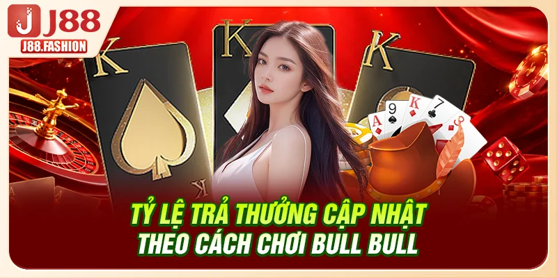Tỷ lệ trả thưởng cập nhật theo cách chơi Bull Bull